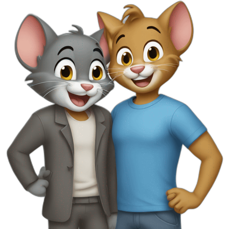 Tom and jerry emoji