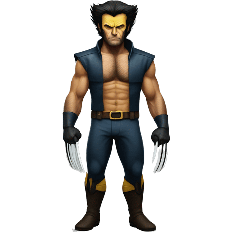 full body wolverine emoji