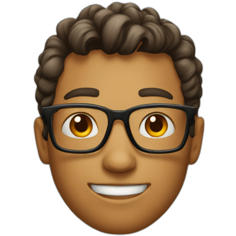 nerd guy emoji