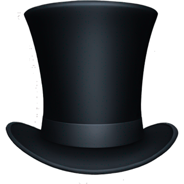 top hat emoji