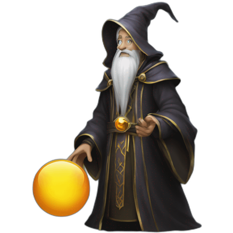 archwizard looking at orb emoji