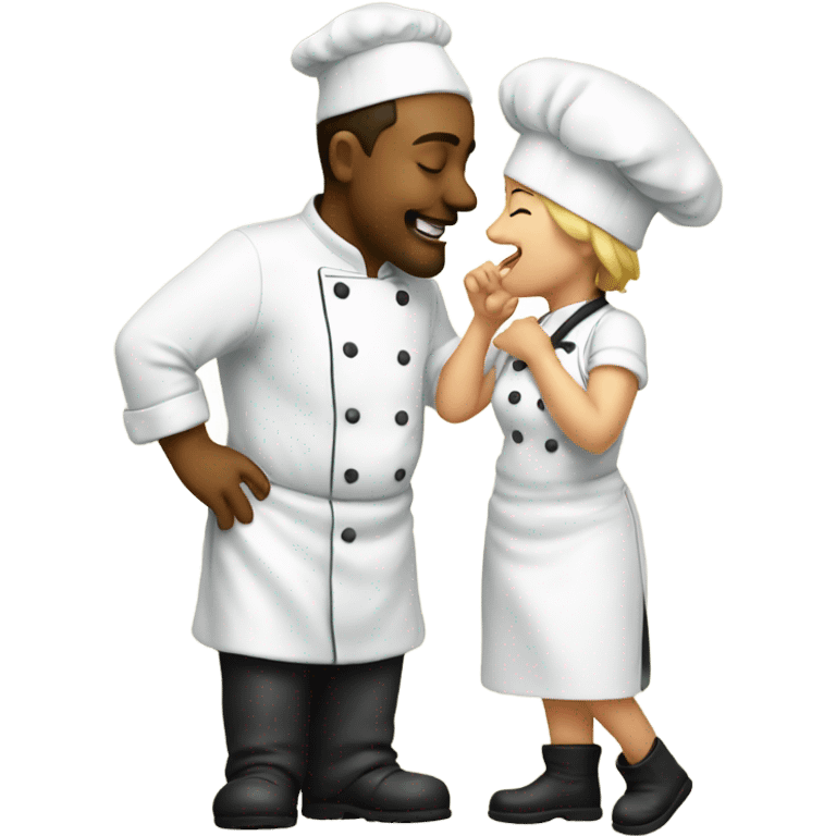 chef and a kiss emoji