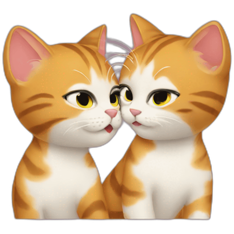 Cat kiss emoji