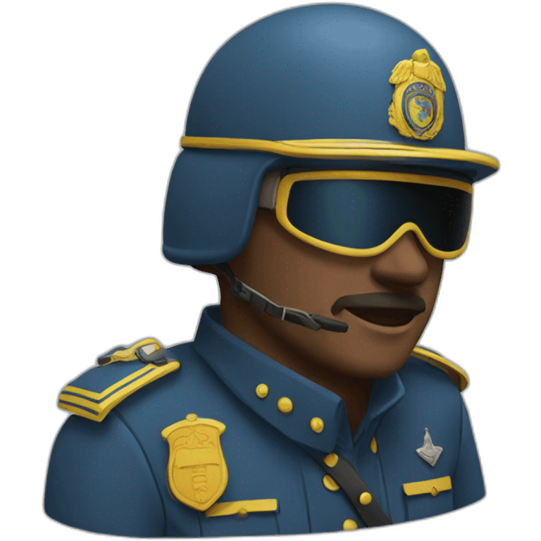 Alpine gendarmerie emoji