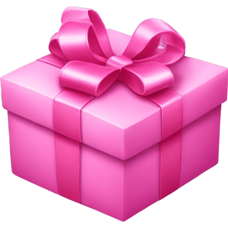 pink birthday present  emoji