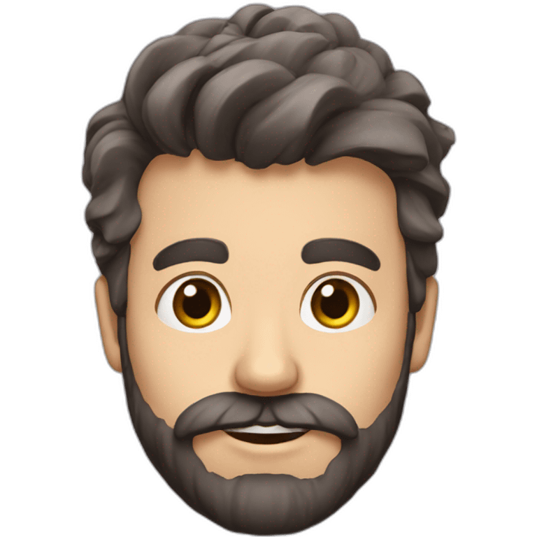 Andrew garfild beard emoji