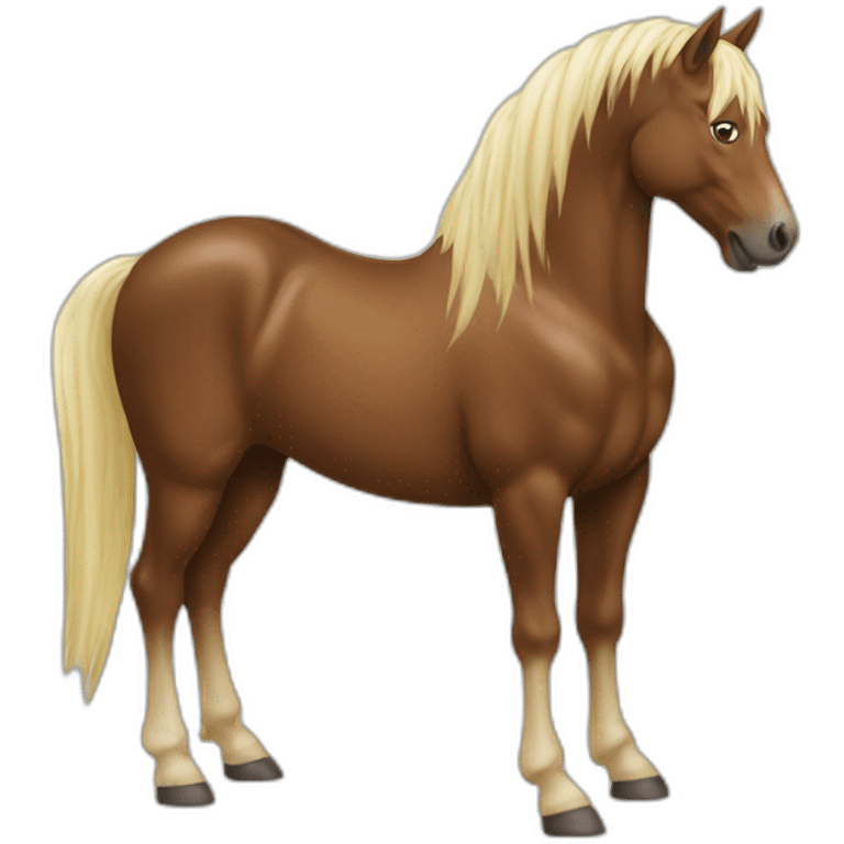 Cheval qui pète emoji