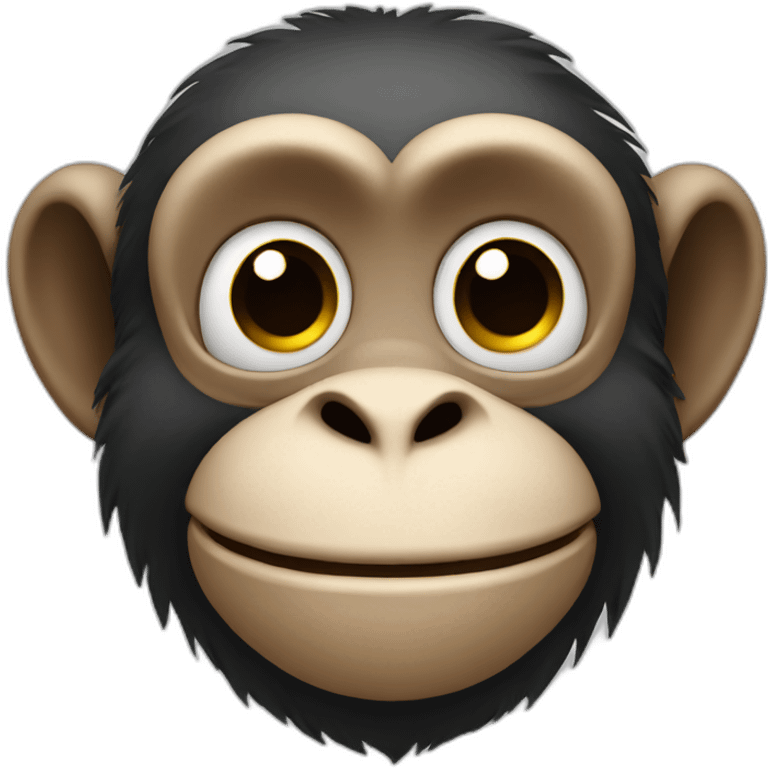 monkey smiling emoji