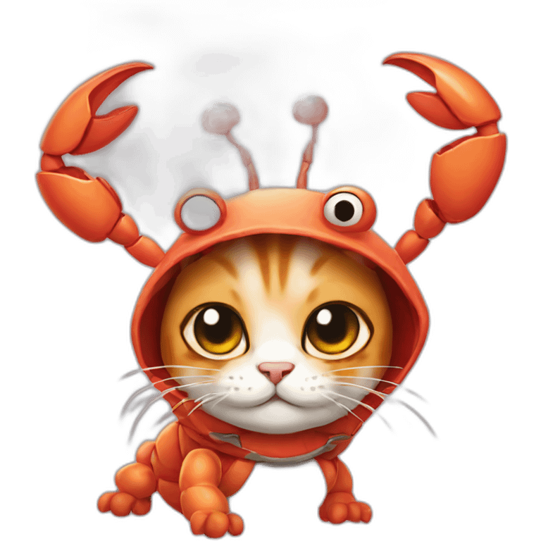 cat-cosplaying-crab emoji