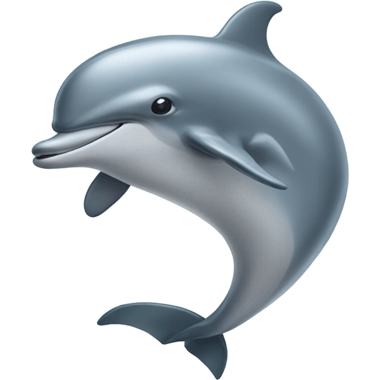 Dolphin with pants emoji