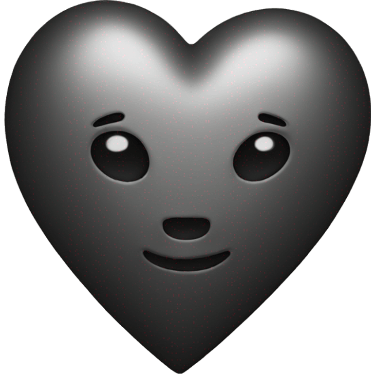 shadow heart emoji