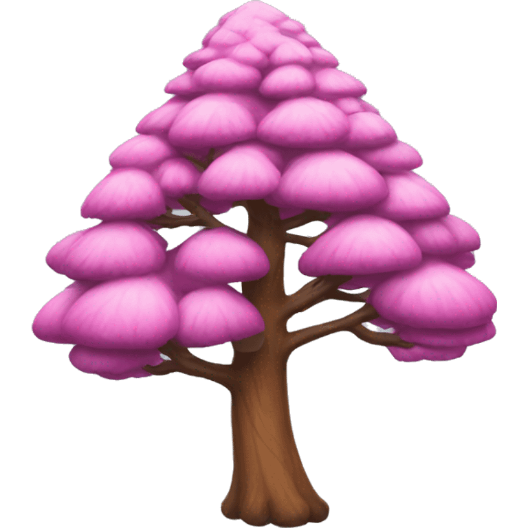 Pink pine emoji