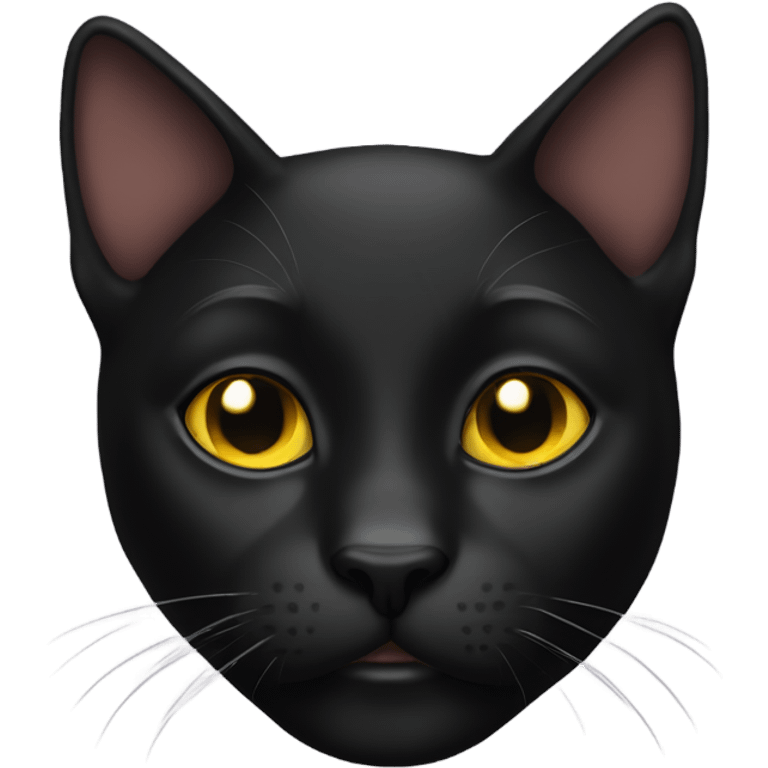 Black cat  emoji