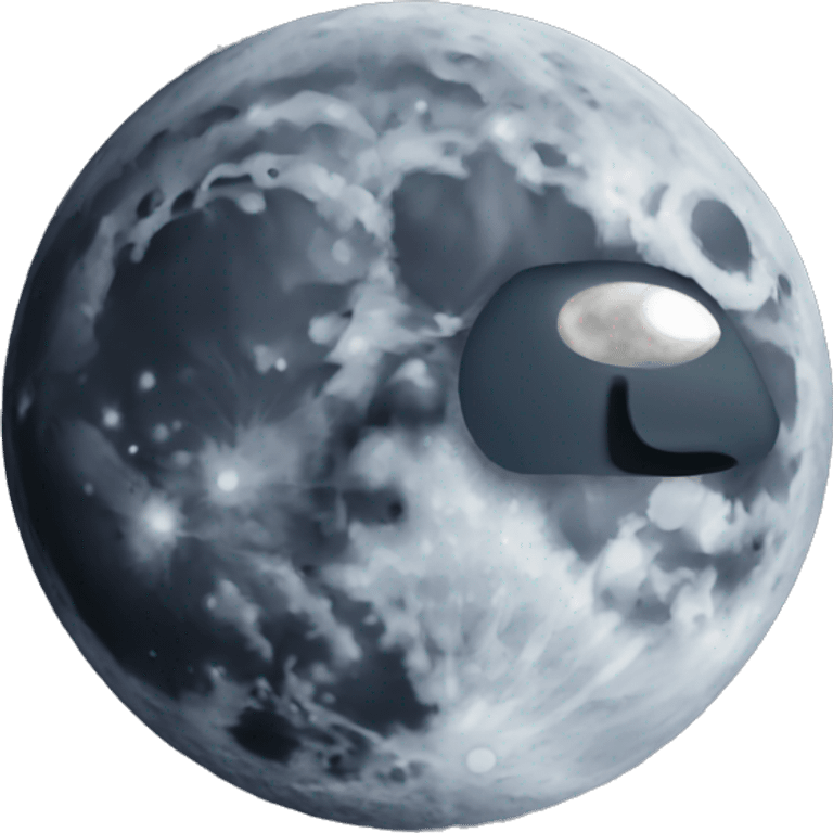 mooon on the place emoji