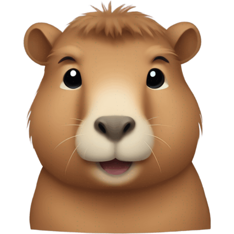 Cute capybara  emoji