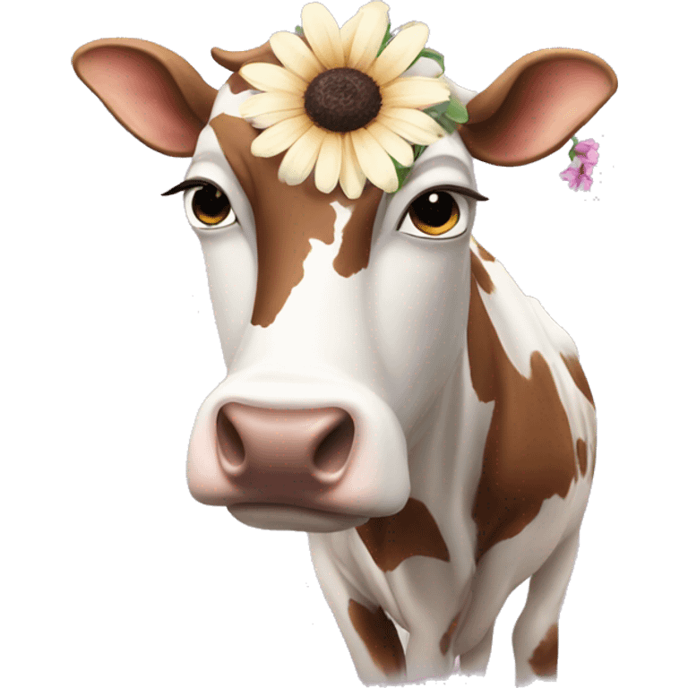 Cows That Are Flowers emoji