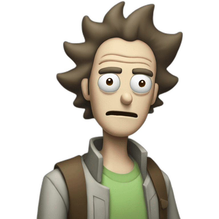 Rick and Morty rick emoji