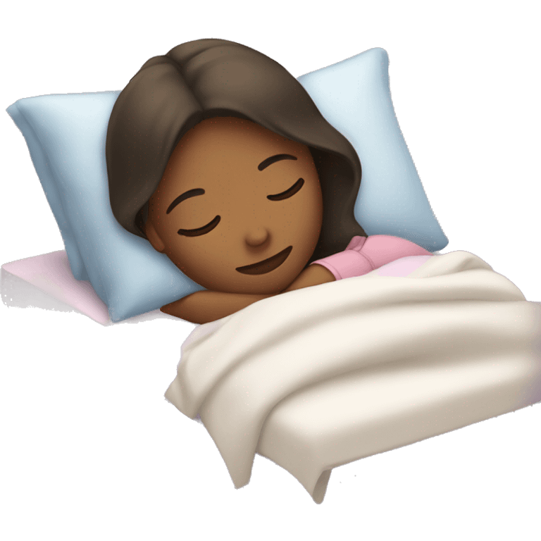 Girl sleeping emoji