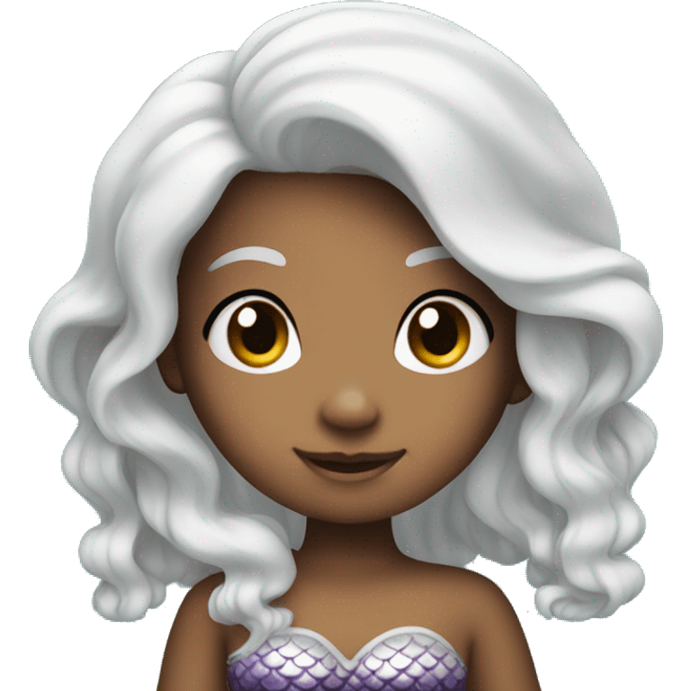 A cute mermaid  emoji