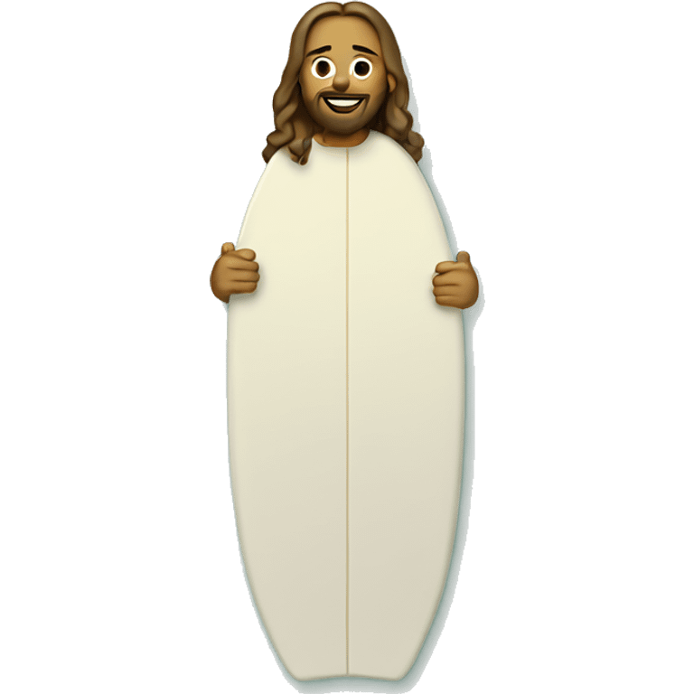 Jesus on a surfboard  emoji