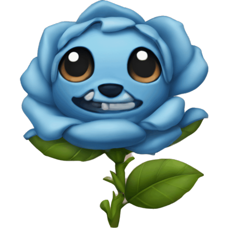 stitch rose emoji