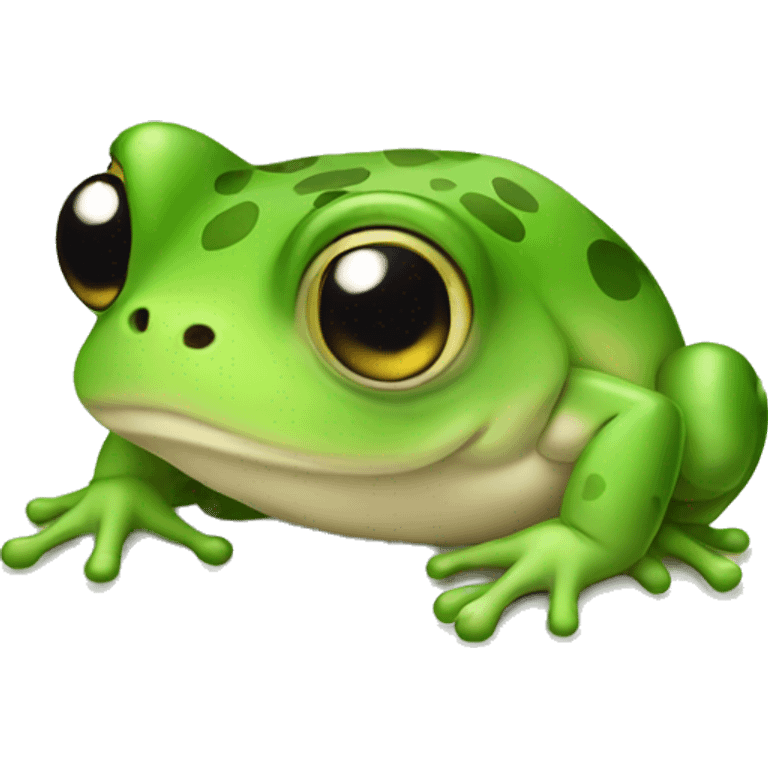 cute frog emoji