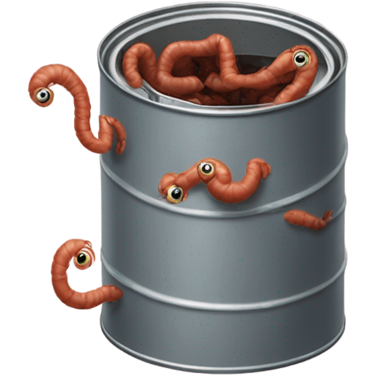 worms in a can emoji