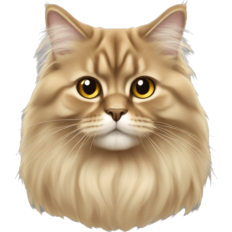 British longhair golden shades emoji