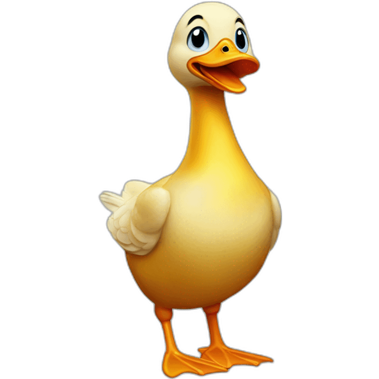 Duck chicken emoji