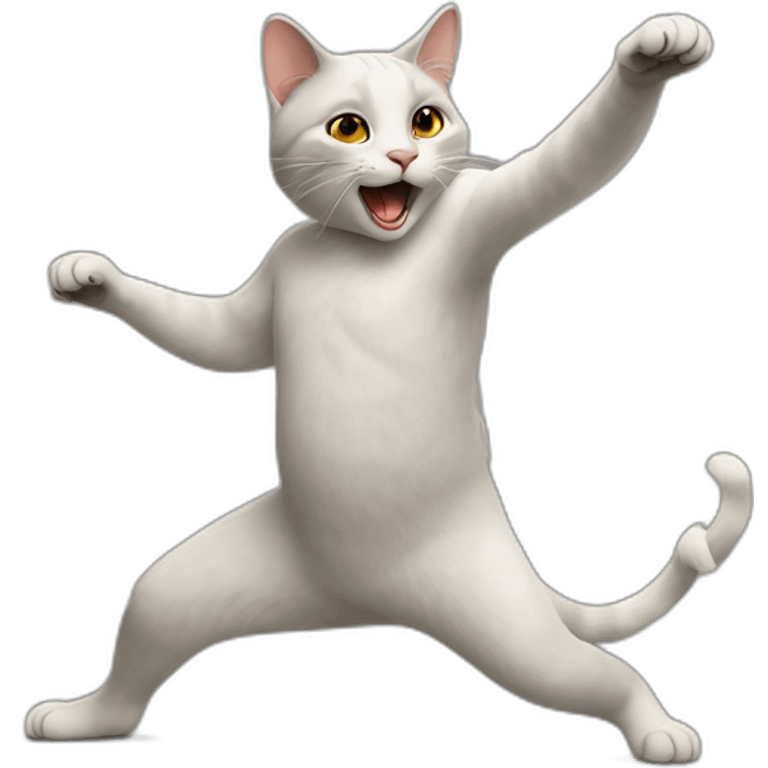 Cat-dance-funny emoji