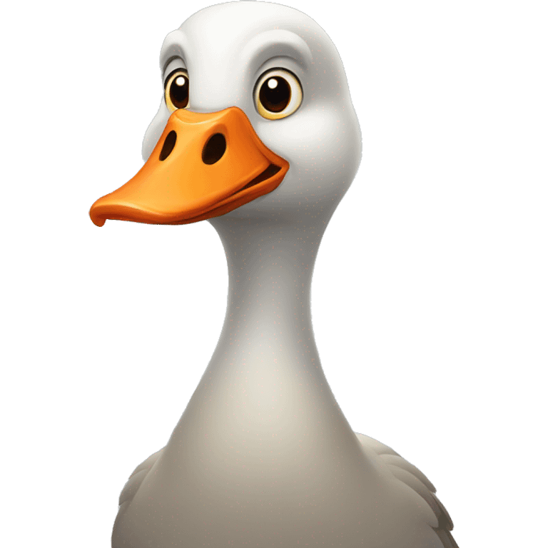 evil goose emoji