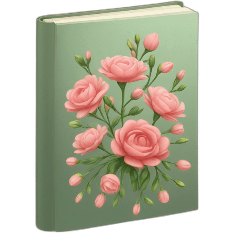 floral book emoji