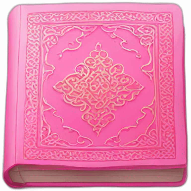 Pink Quran emoji