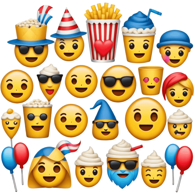 Cinematic Realistic Zagreb Film Festival Pop Culture Emoji, showcasing a vibrant, artistic festival atmosphere rendered with dynamic textures and cinematic, festive lighting. emoji