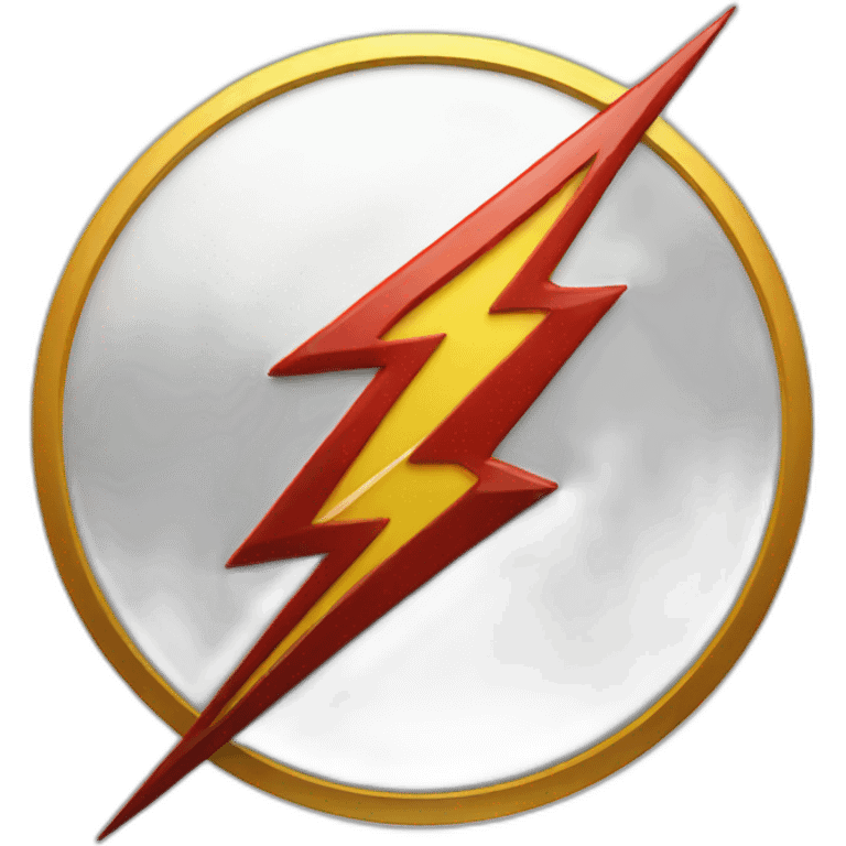 the flash logo emoji