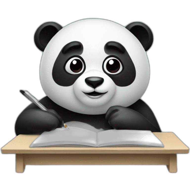 panda-programmer-writing-code emoji