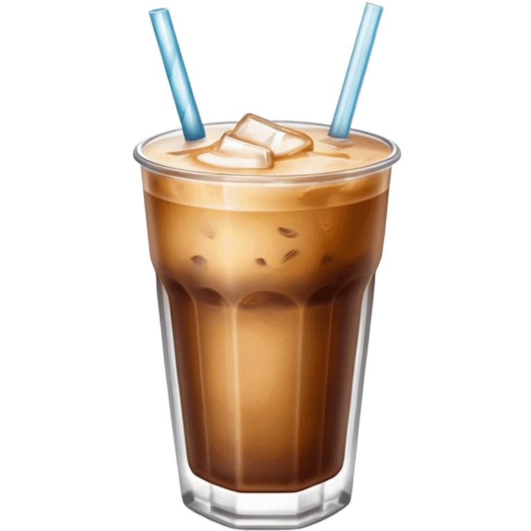 Ice coffee  emoji