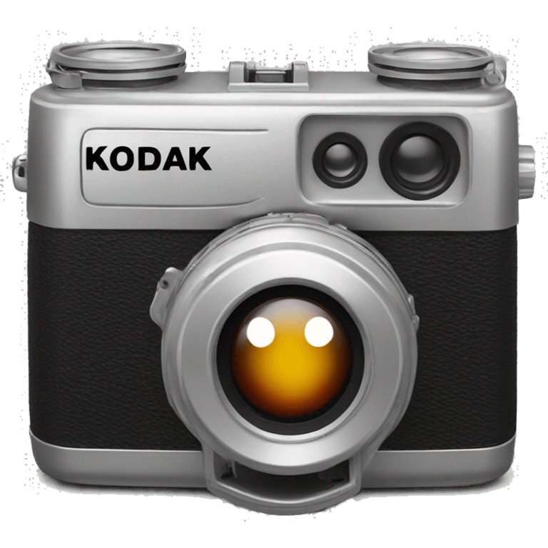 kodak film camera silver emoji