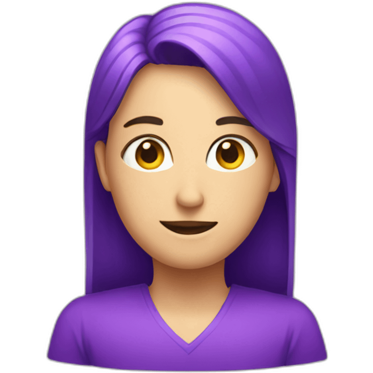 purple terminal emoji