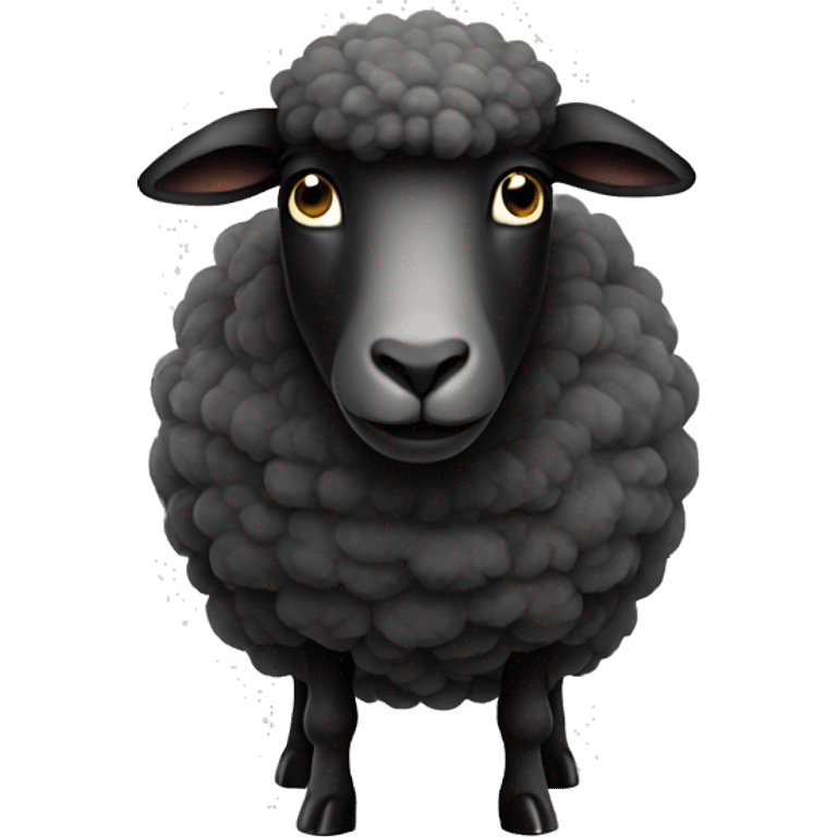 black sheep  emoji