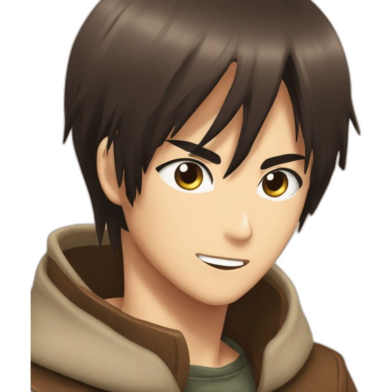 Eren qui embrasse Mikasa emoji