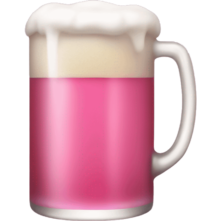 pink beer emoji