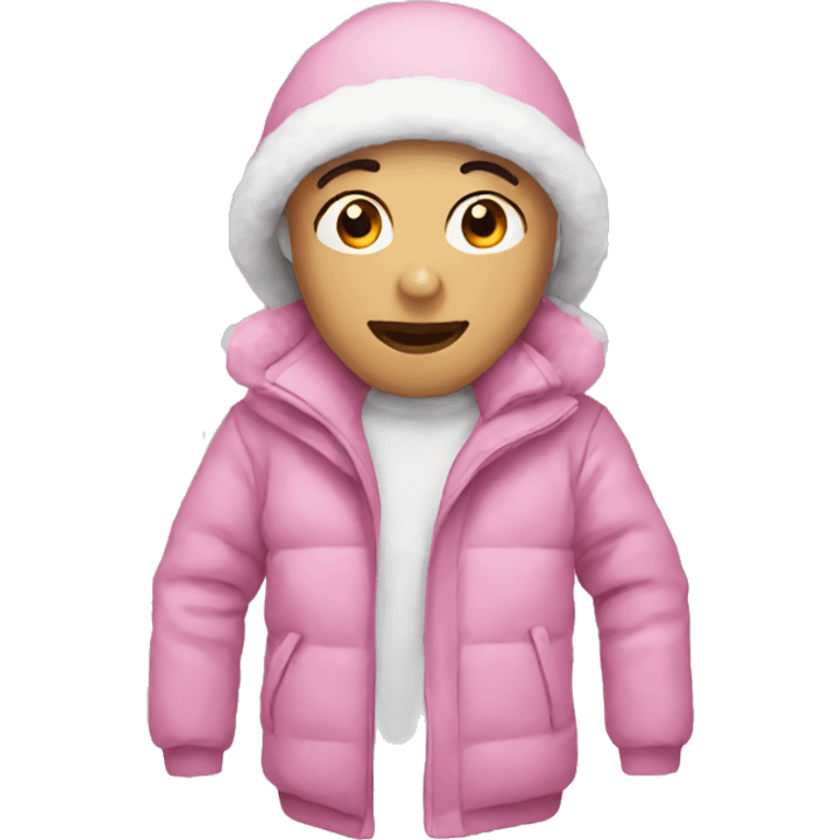 Winter pink  emoji