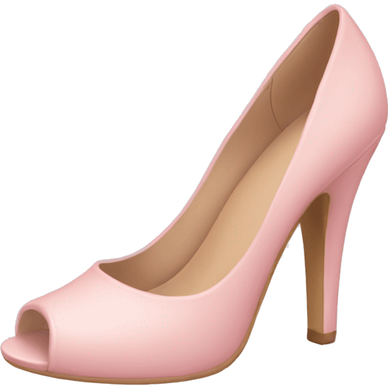 Light Pink heel emoji