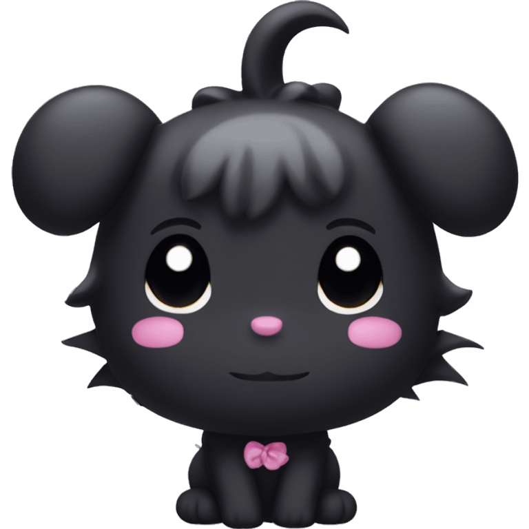 Kuromi from sanrio emoji