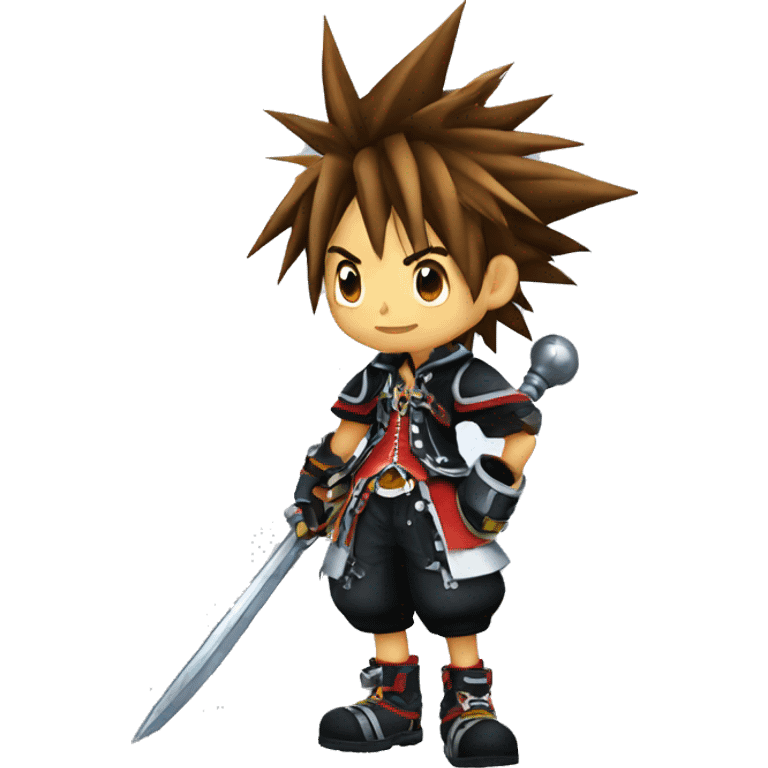 Sora Kingdom Hearts 1 emoji