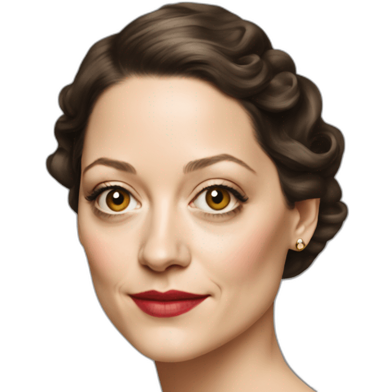 Marion Cotillard emoji