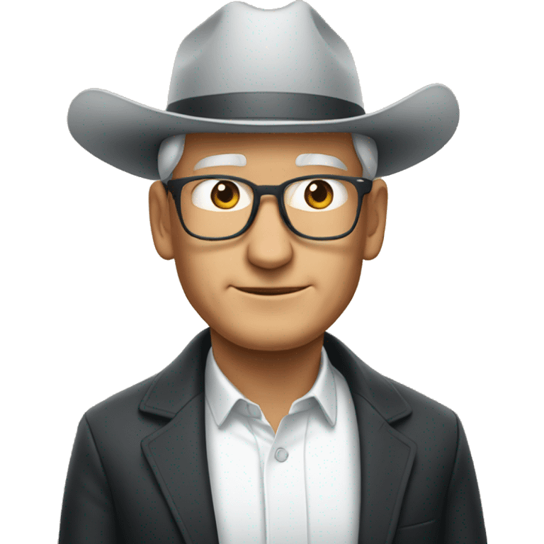 Tim Cook wearing a hat backwards  emoji