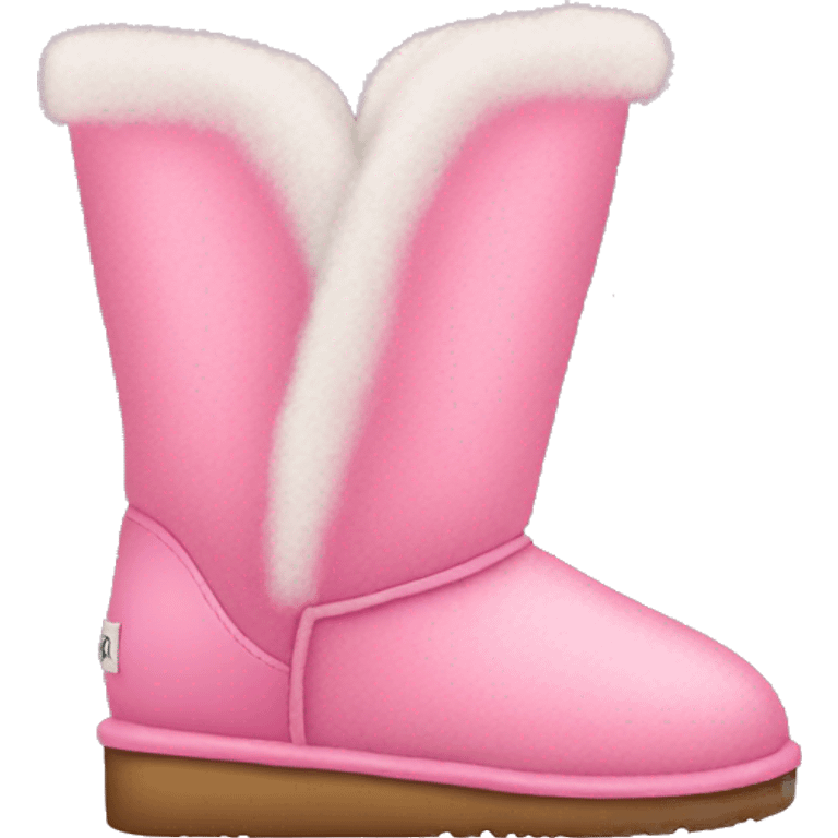 Pink uggs emoji