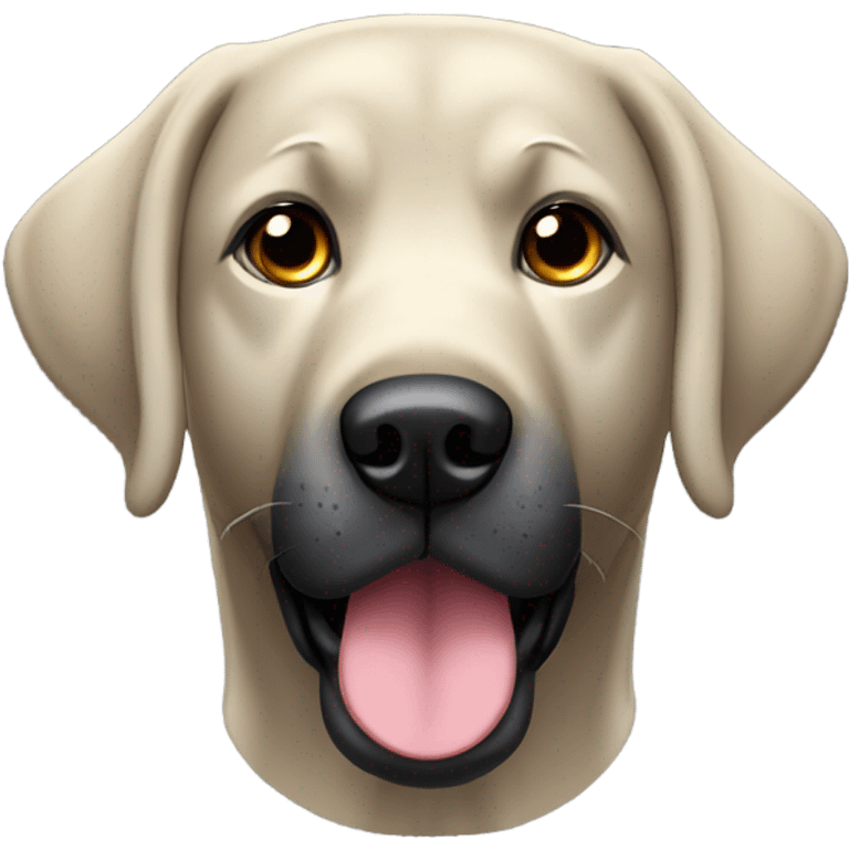 Black Labrador  emoji